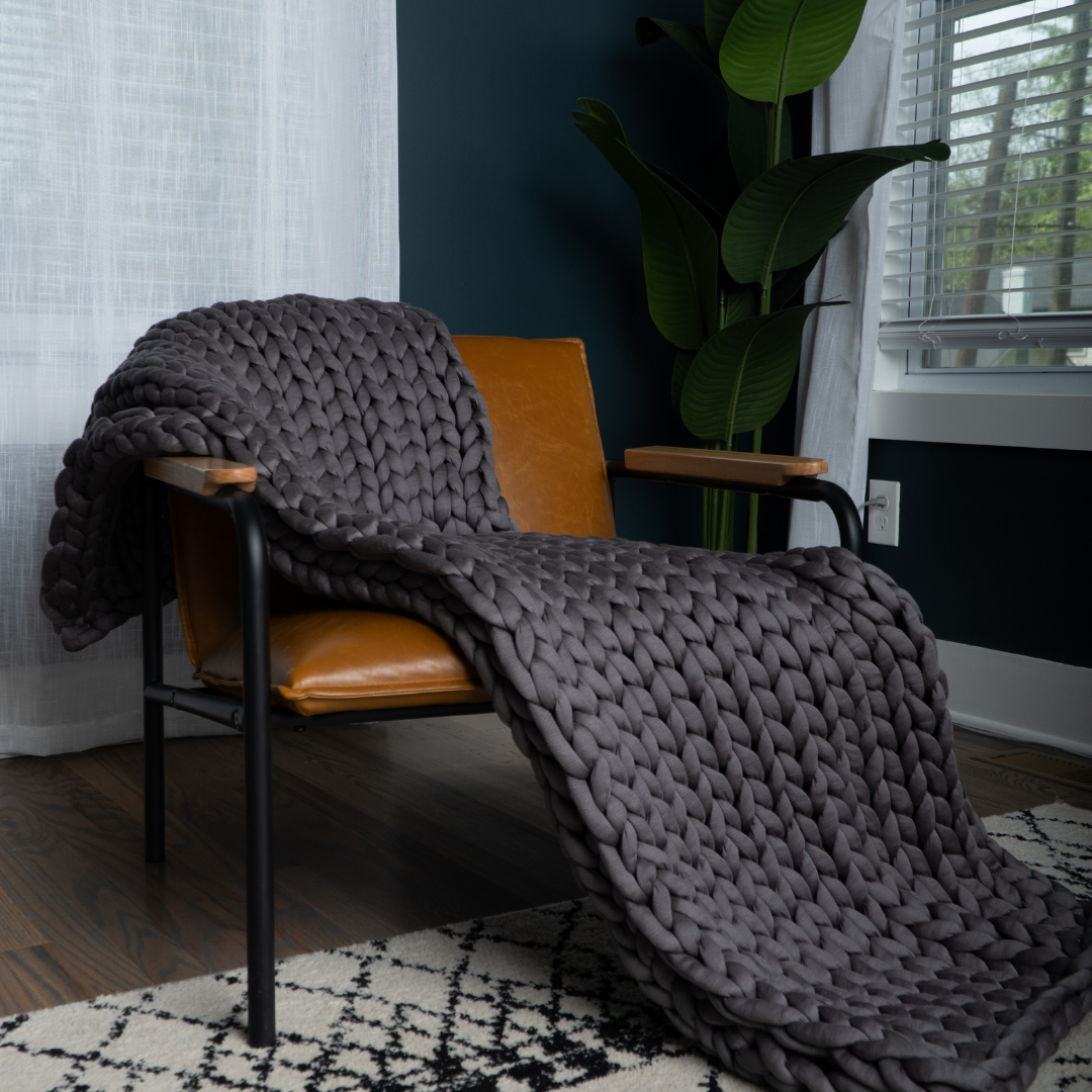 Chunky Knit Throw
